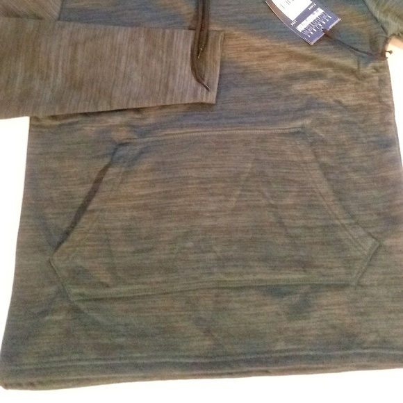 ❎SOLD❎ Green Thermal Fleece Spaced Dye Hoodie M - Picture 2 of 6